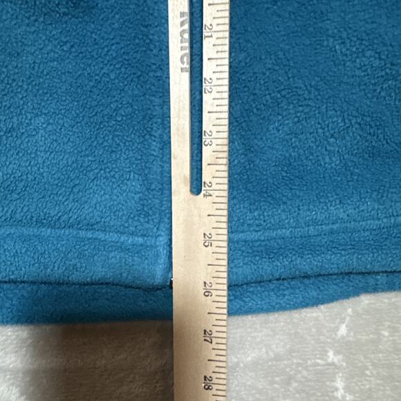 Columbia Jacket Women’s Size Medium Blue Full Zip Pocket Fleece Mock Neck - Picture 7 of 10